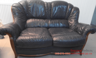 Кожаный диван Alberto Nieri: 3+2.
