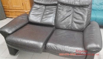Релакс диванчик кожаный