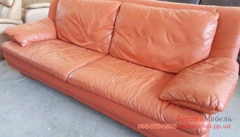 Фирменный кожаный диван Natuzzi
