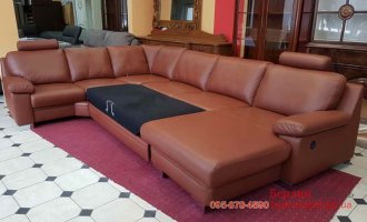 П-образный раскладной диван 