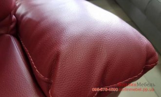 Набор кожаных диванов 3р+2 реклайнер