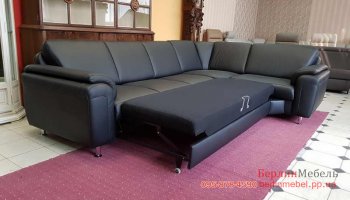 Эксклюзивный кожаный угловой диван