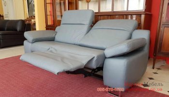 Кожаный диван релакс Hukla