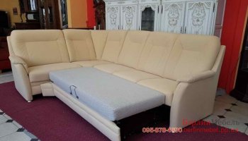 Угловой диван из ткани