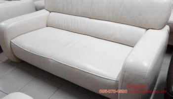 Двухместный кожаный диван Tovra