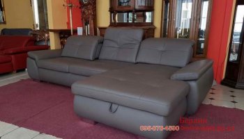 Угловой диван с регулируемыми подголовниками