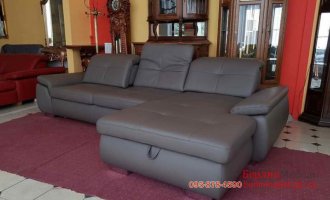 Угловой диван с регулируемыми подголовниками