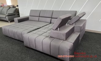 Розкладний кутовий диван тканина