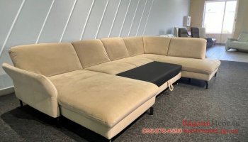 Великий розкладний диван велюр