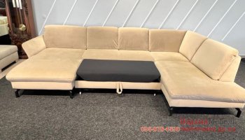 Великий розкладний диван велюр